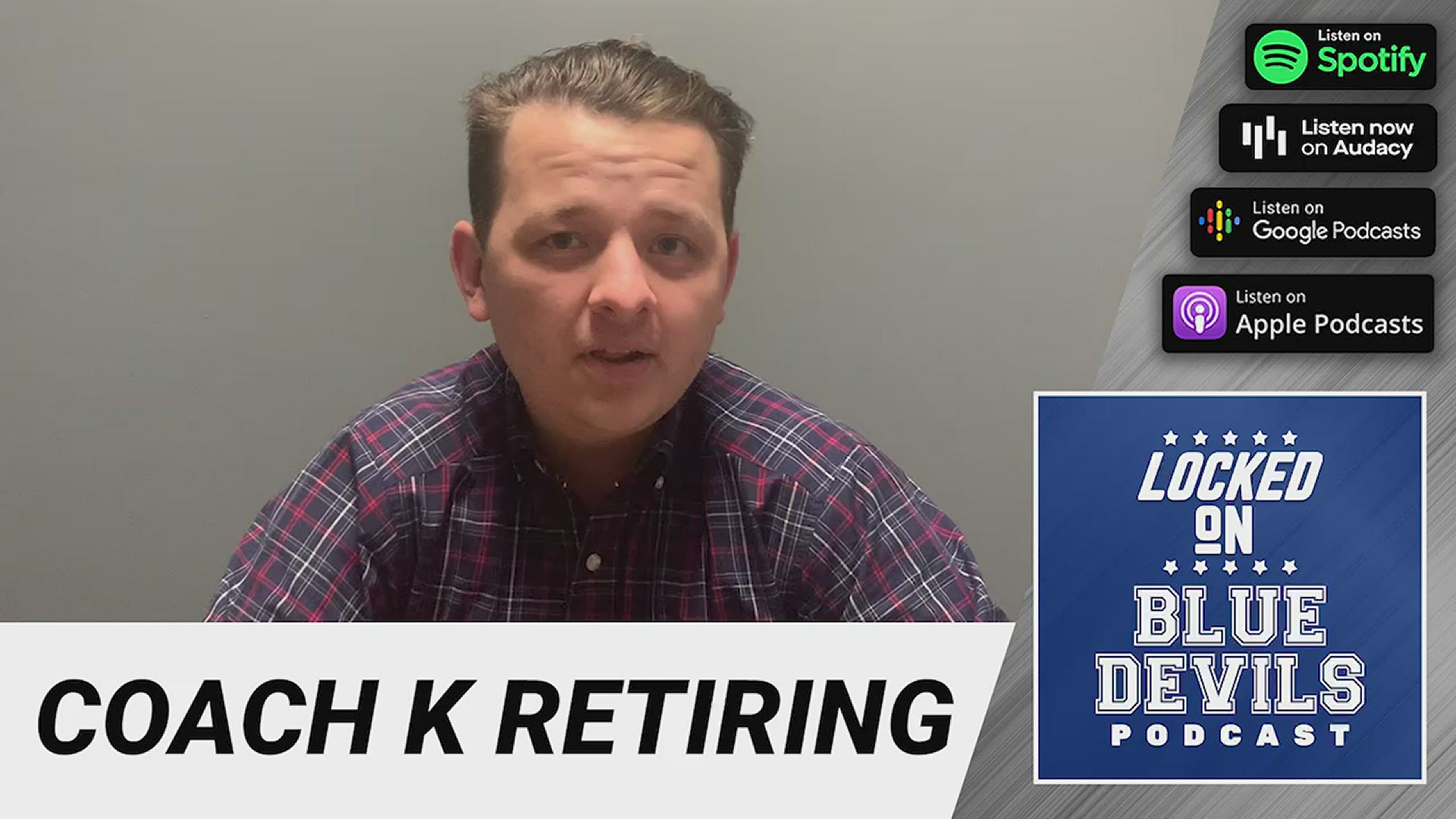 Locked On's JJ Jackson responds to news that Mike Krzyzewski is retiring from coaching Duke's men's basketball after the 2021-2022 season.