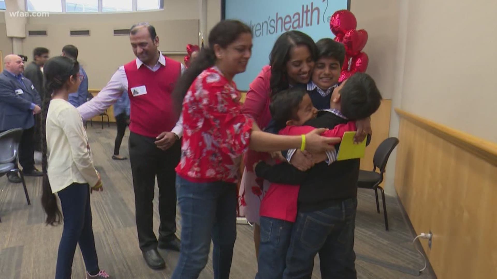 A world-wide search for a life-saving donor finds a match just on the other side of Dallas.