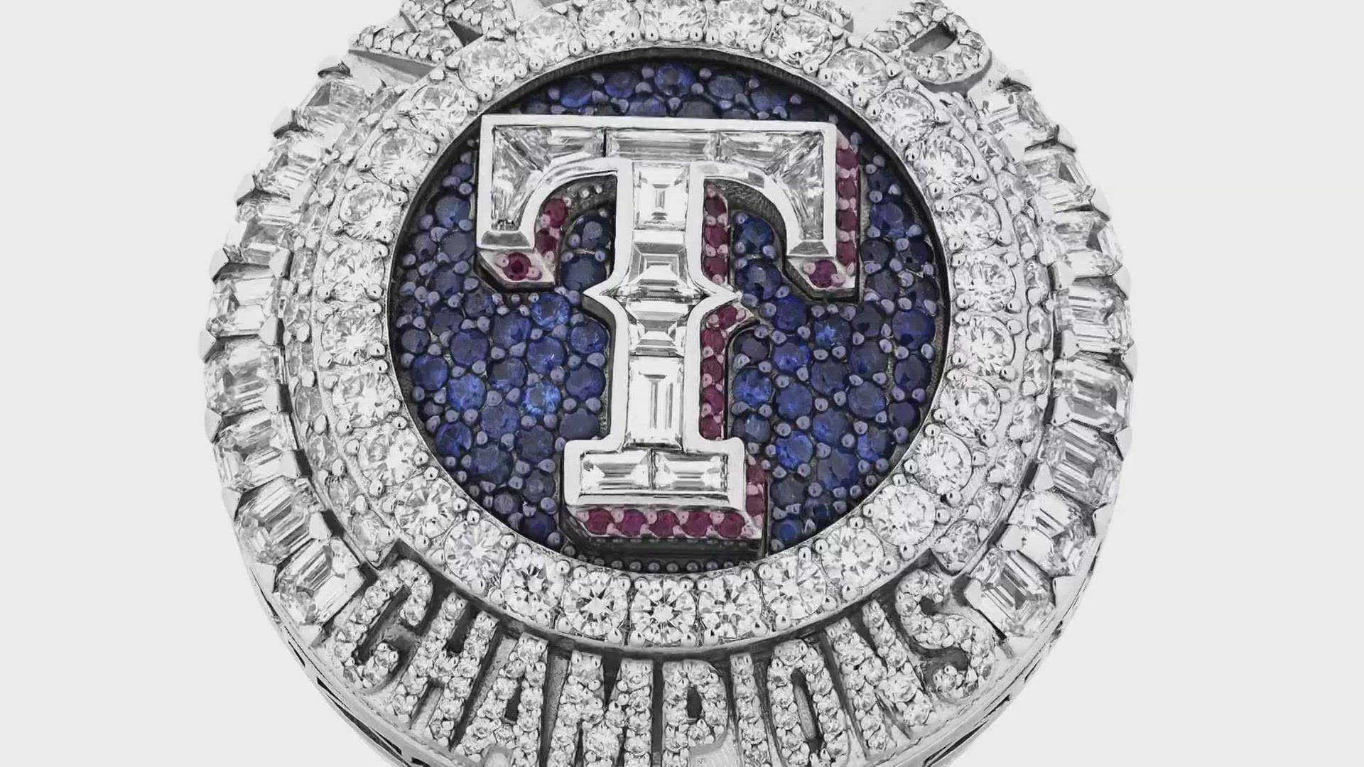 The Rangers players, coaches, and on-field support staff of the 2023 World Series Champions will receive their rings before Saturday's game against the Chicago Cubs.