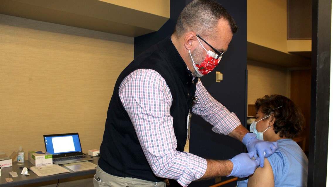 Environment services worker at Methodist Dallas is first to receive ...
