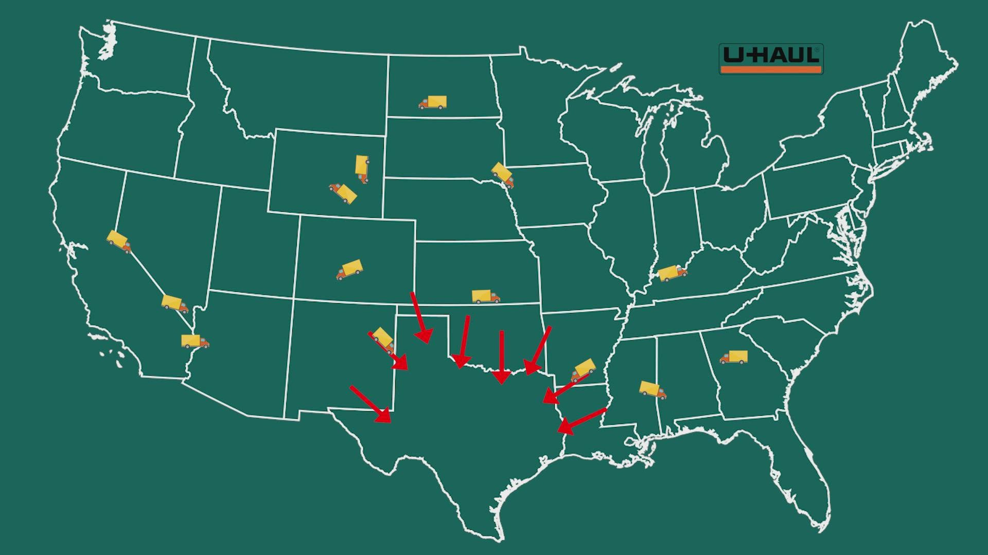 According to moving utility company UHaul, Texas had the most one-way trucks entering the state in 2021. So why is everyone moving to Texas?