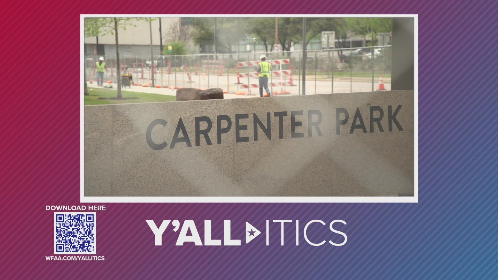 With the grand opening of Carpenter Park, Downtown Dallas’ urban renewal continues.