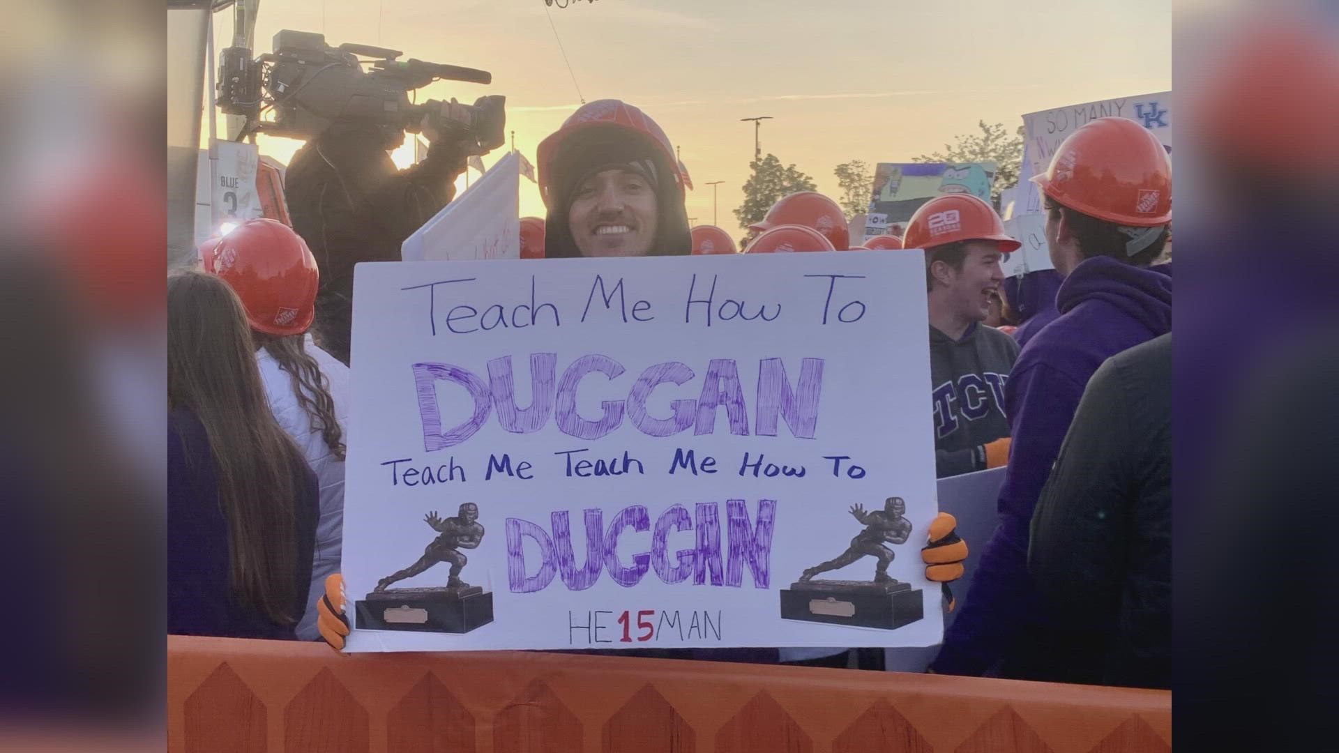 Here are some of the best signs we saw today before the Big 12 Championship!