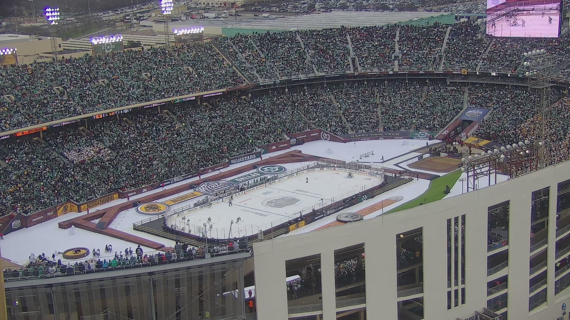 Were you at the Winter Classic Wednesday?