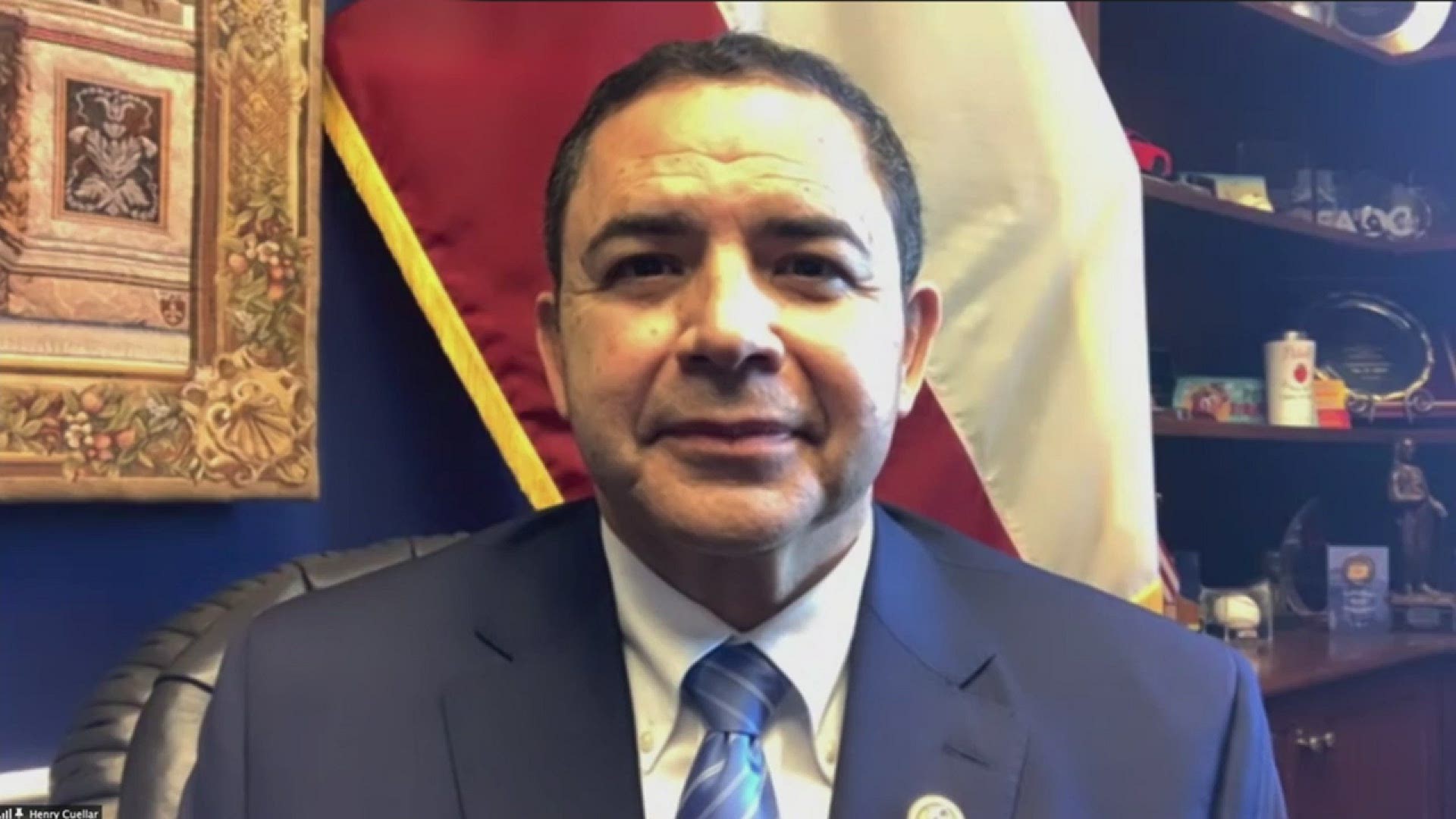 “All we want is to have border communities taken into consideration. They need to listen to the border mayors, they need to listen to the NGOs," said Rep. Cuellar.