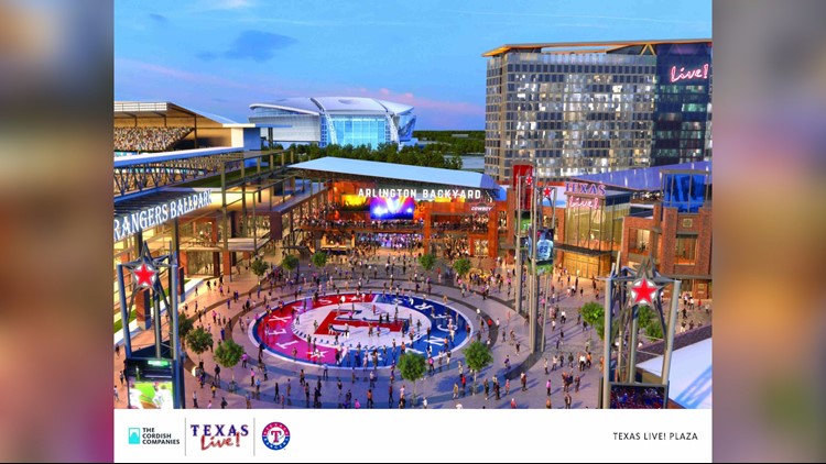 The Texas Rangers and The Cordish Companies Announce Next Phase of  Development in the Arlington Entertainment District