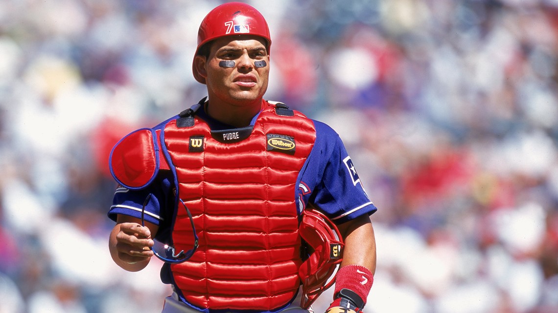 Ivan Pudge Rodriguez no X: Texas Rangers uniform!! Happy Sunday