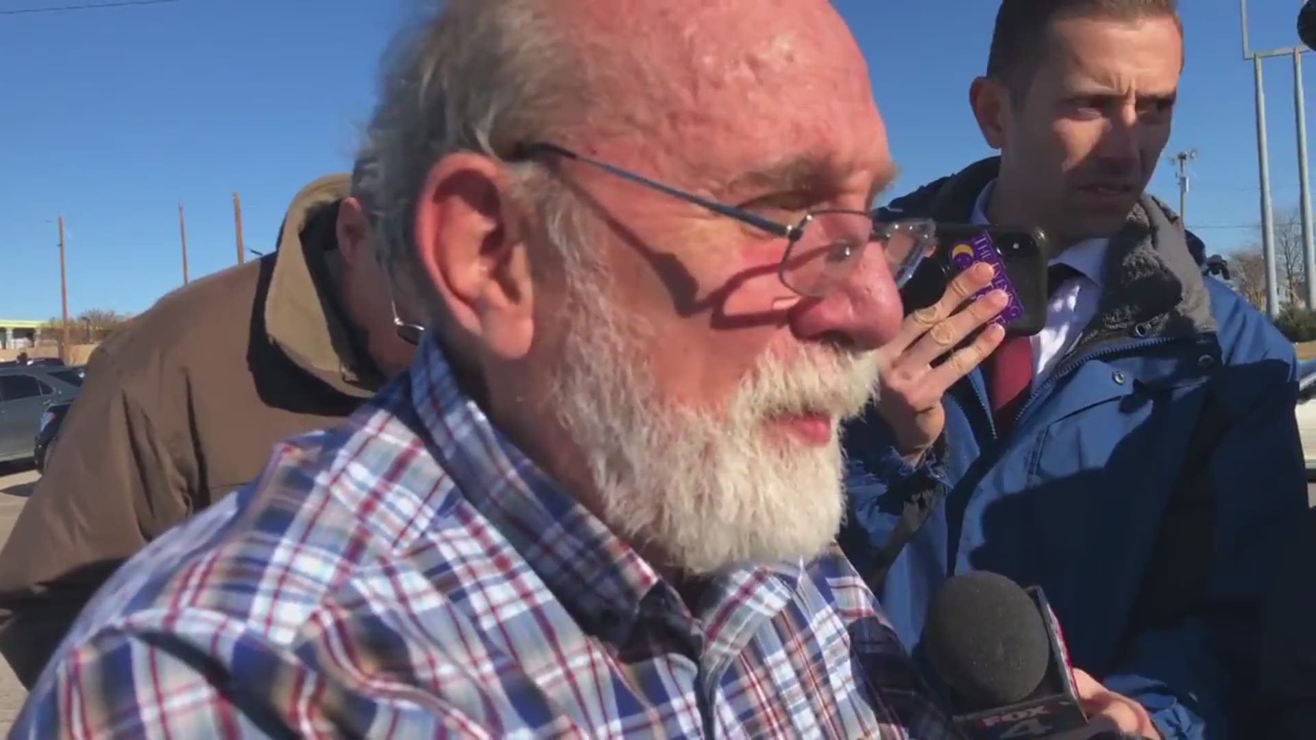 John Richardson is a longtime member of West Freeway Church of Christ in White Settlement, Texas. Two people died and one was critically injured in a shooting there.