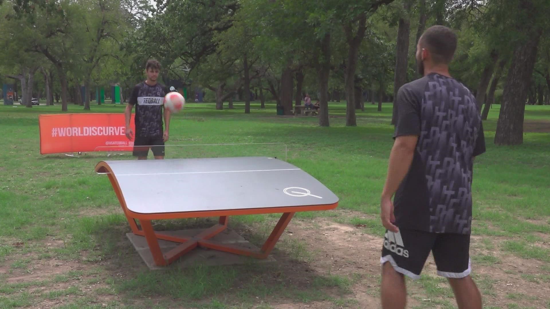 What Is Teqball Fort Worth Texas Welcomes New Sport Kvue What Is Teqball Fort Worth Texas Welcomes New Sport Kvue