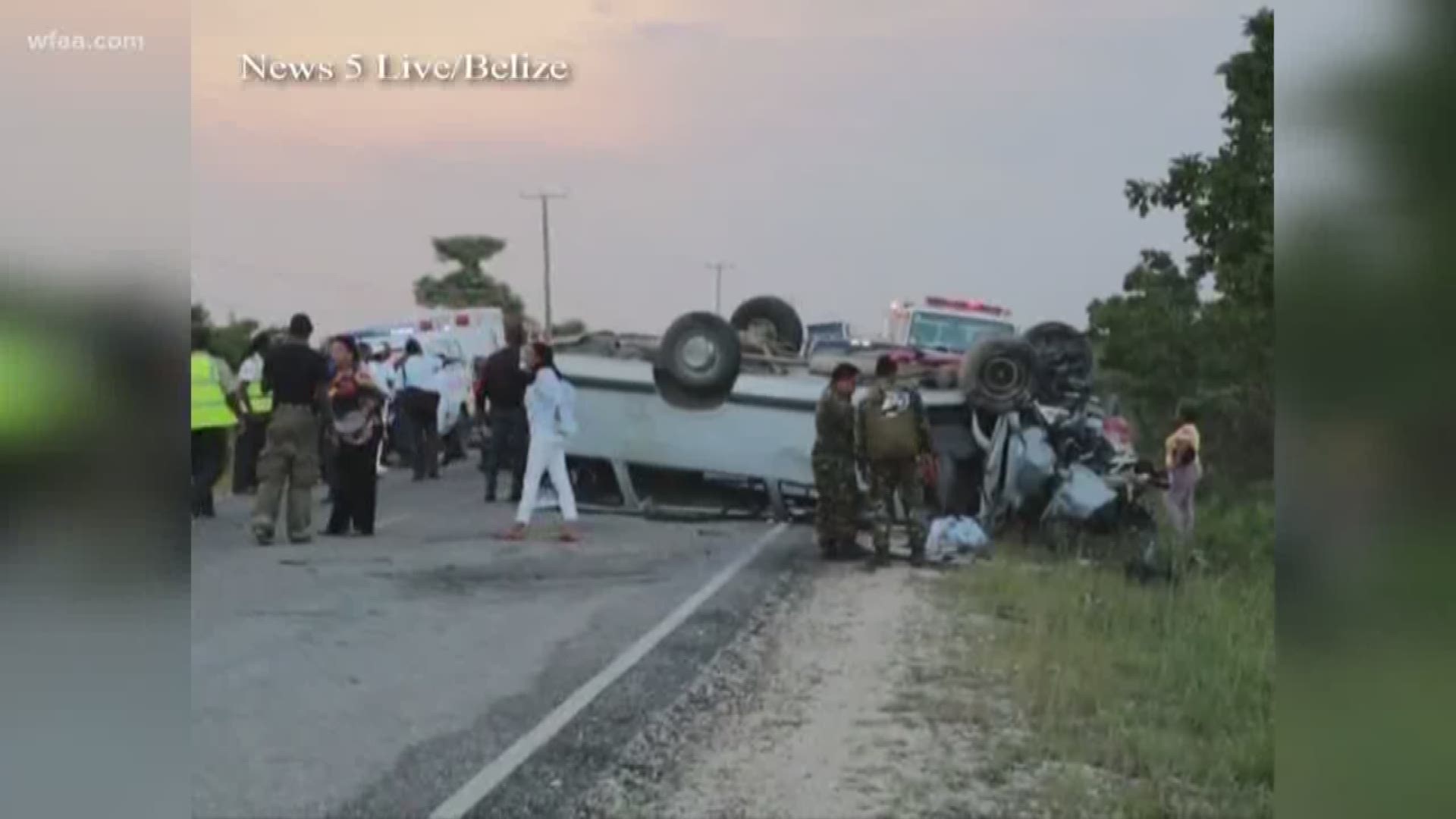 The crash that killed Gillis happened just 24 hours after another vehicle crash in Belize killed a North Texas couple, also on a Thanksgiving week cruise with family