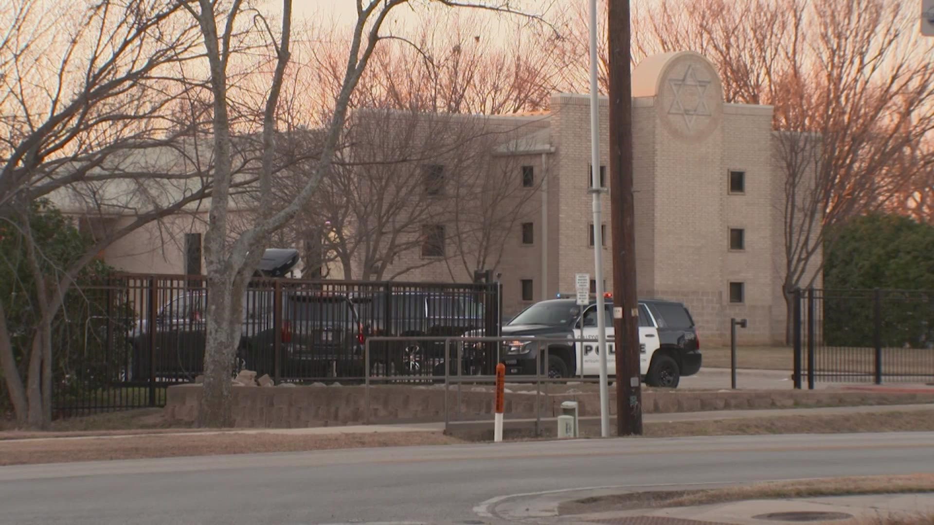 Rabbi Charlie Cytron-Walker and three others were held hostage inside Congregation Beth Israel on Saturday.