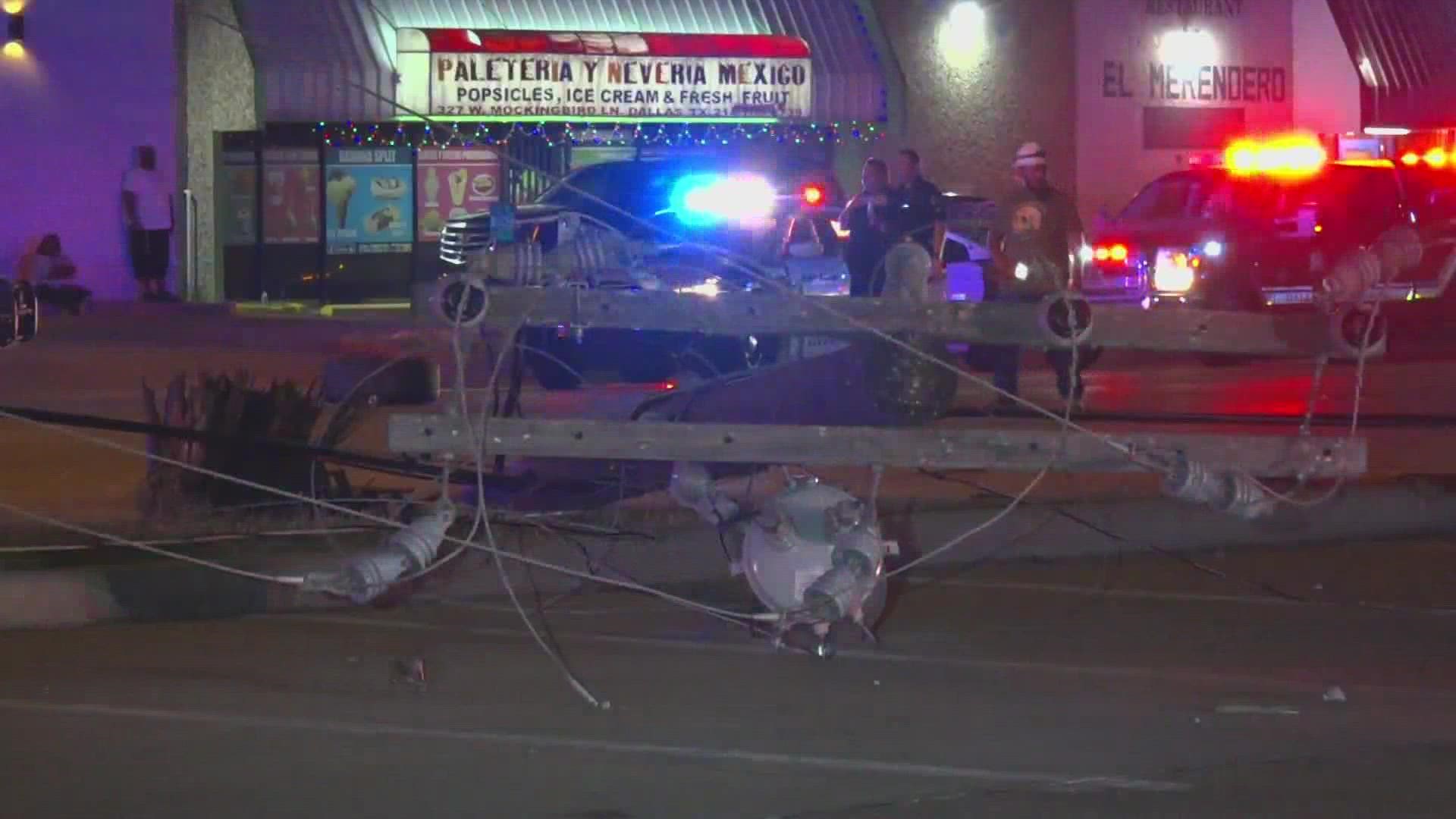 A witness told police that a Range Rover and Chevrolet Tahoe were driving north at a high rate of speed when they appeared to collide as they drove across the bridge