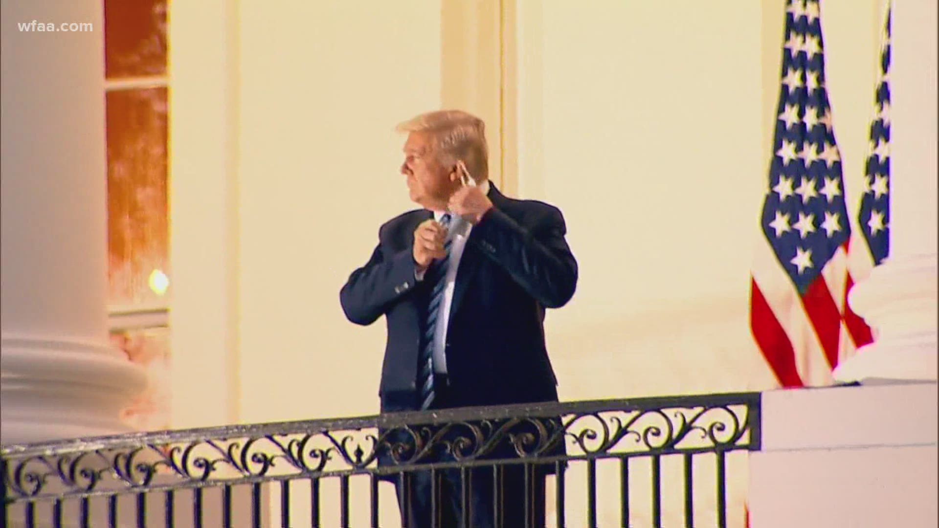 The president released a video from the White House saying he's "better."