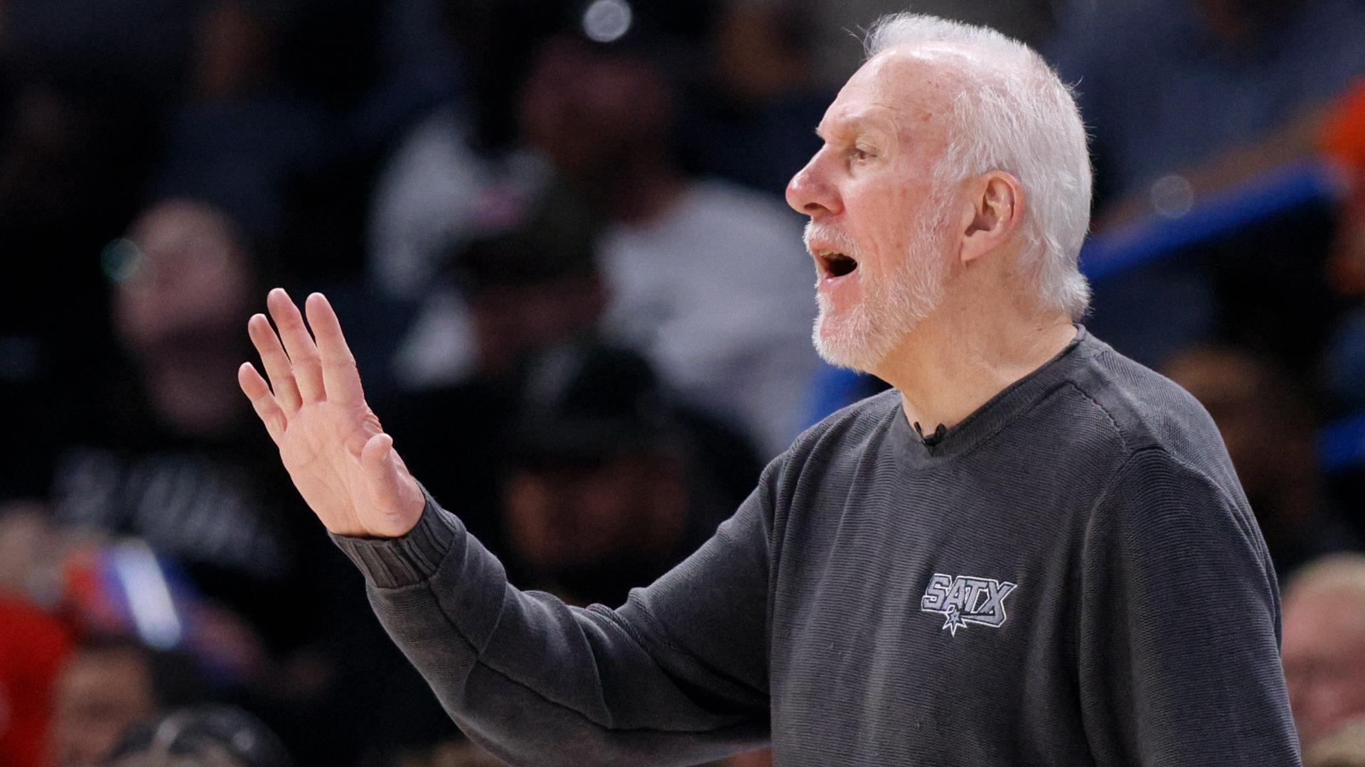 The San Antonio Spurs said head coach Gregg Popovich suffered a mild stroke on Nov. 2 before the Spurs' game against the Minnesota Timberwolves.