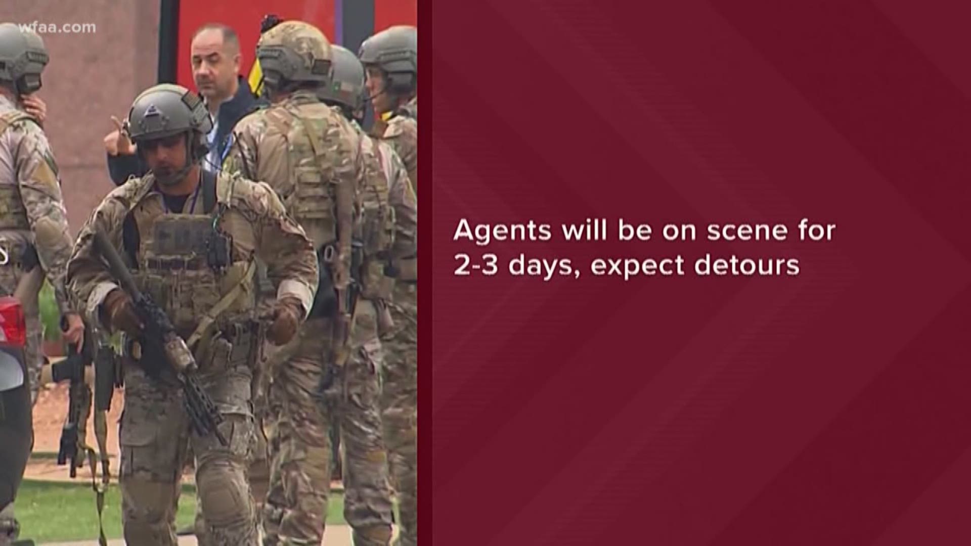 A gunman was killed in a shootout with officers Monday morning outside the federal courthouse in downtown Dallas. 

Brian Isaack Clyde, 22, opened fire on the courthouse building Monday morning. He exchanged gunfire with federal officers, FBI officials said.