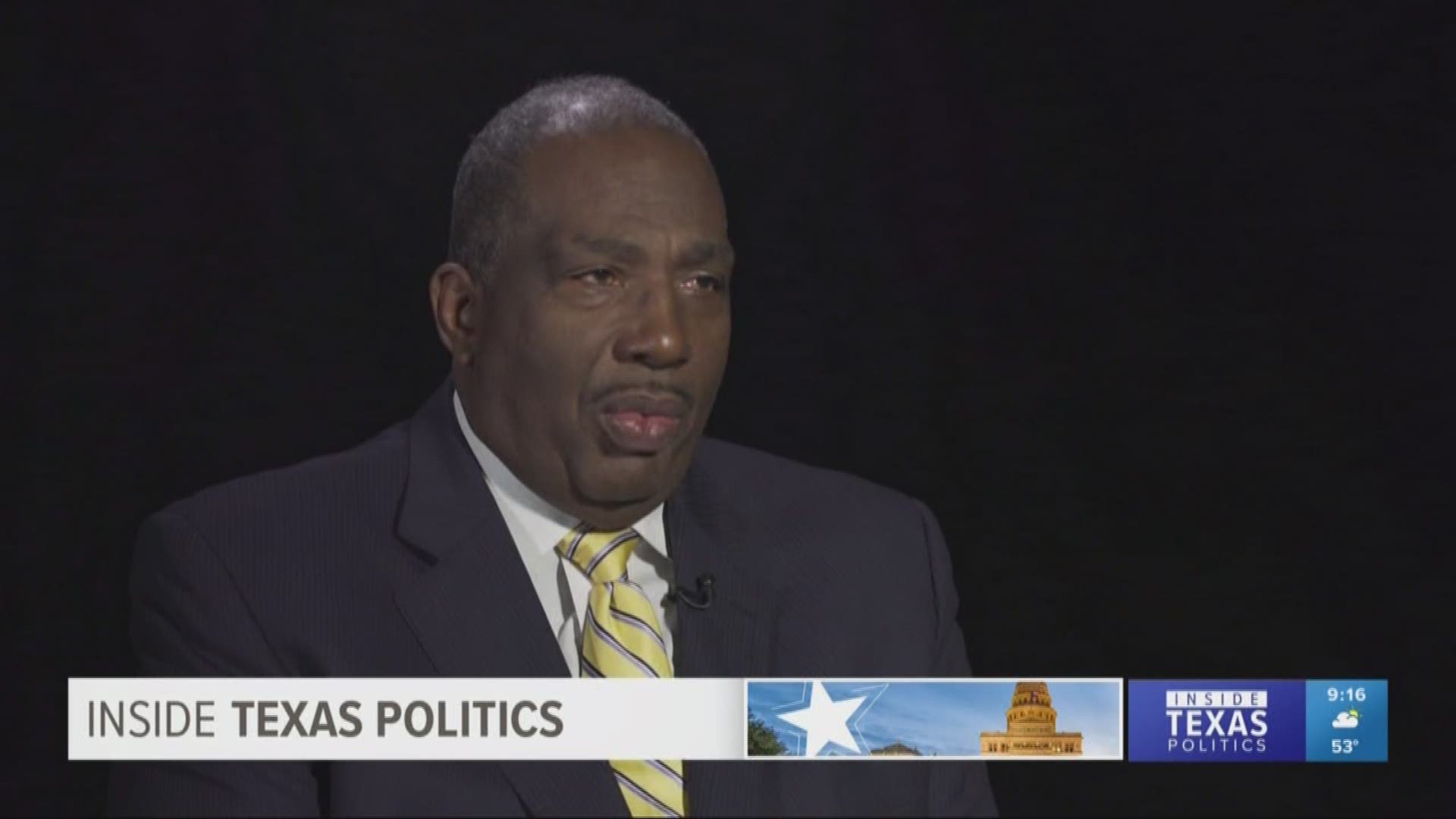 This week, state Sen. Royce West joined host Jason Whitely to discuss what sets his candidacy apart from the others, as well as the struggle to make the runoff.