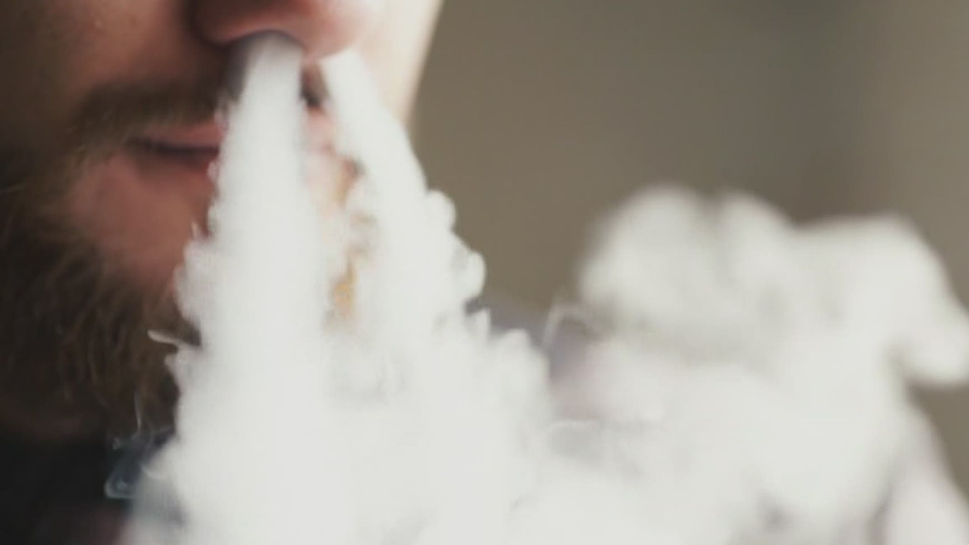 A story we aired Tuesday night sparked a huge conversation on Facebook about vaping and e-cigarettes.