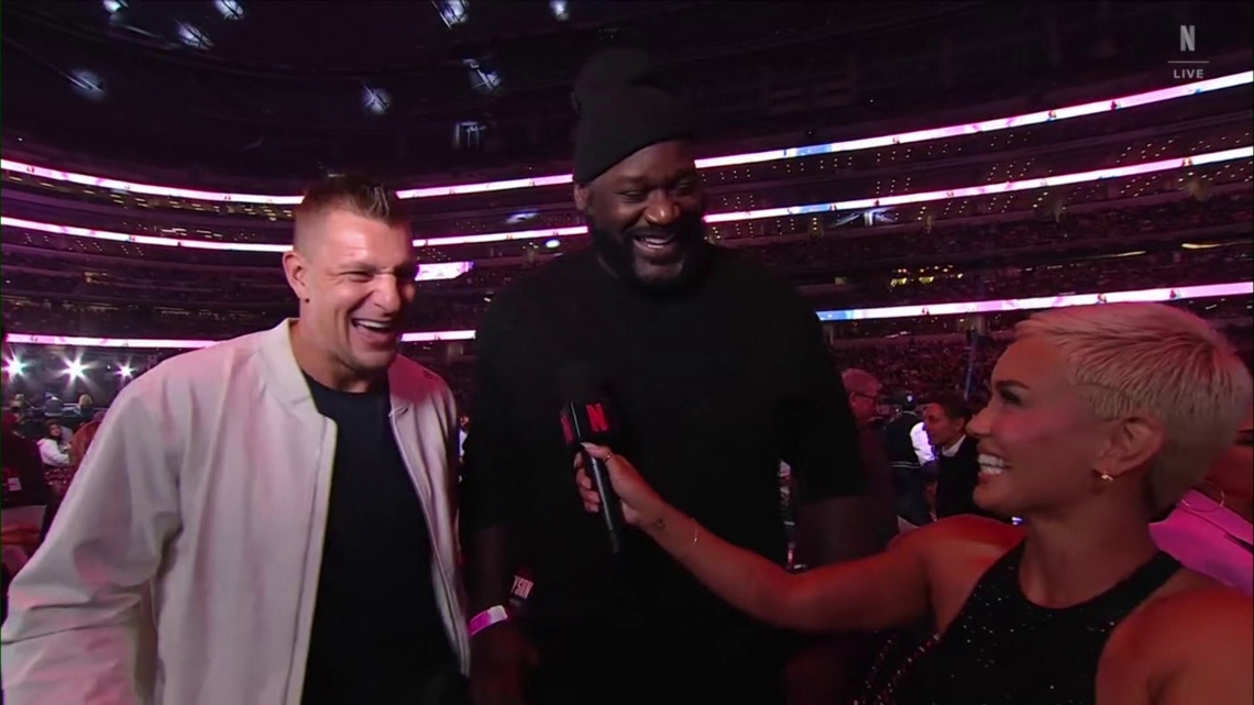Celebs pile in to see Jake Paul vs. Mike Tyson in Arlington | kvue.com
