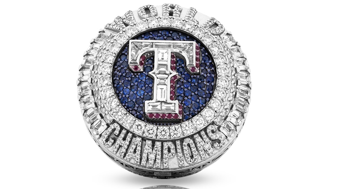 Texas Rangers World Series rings revealed before Cubs game