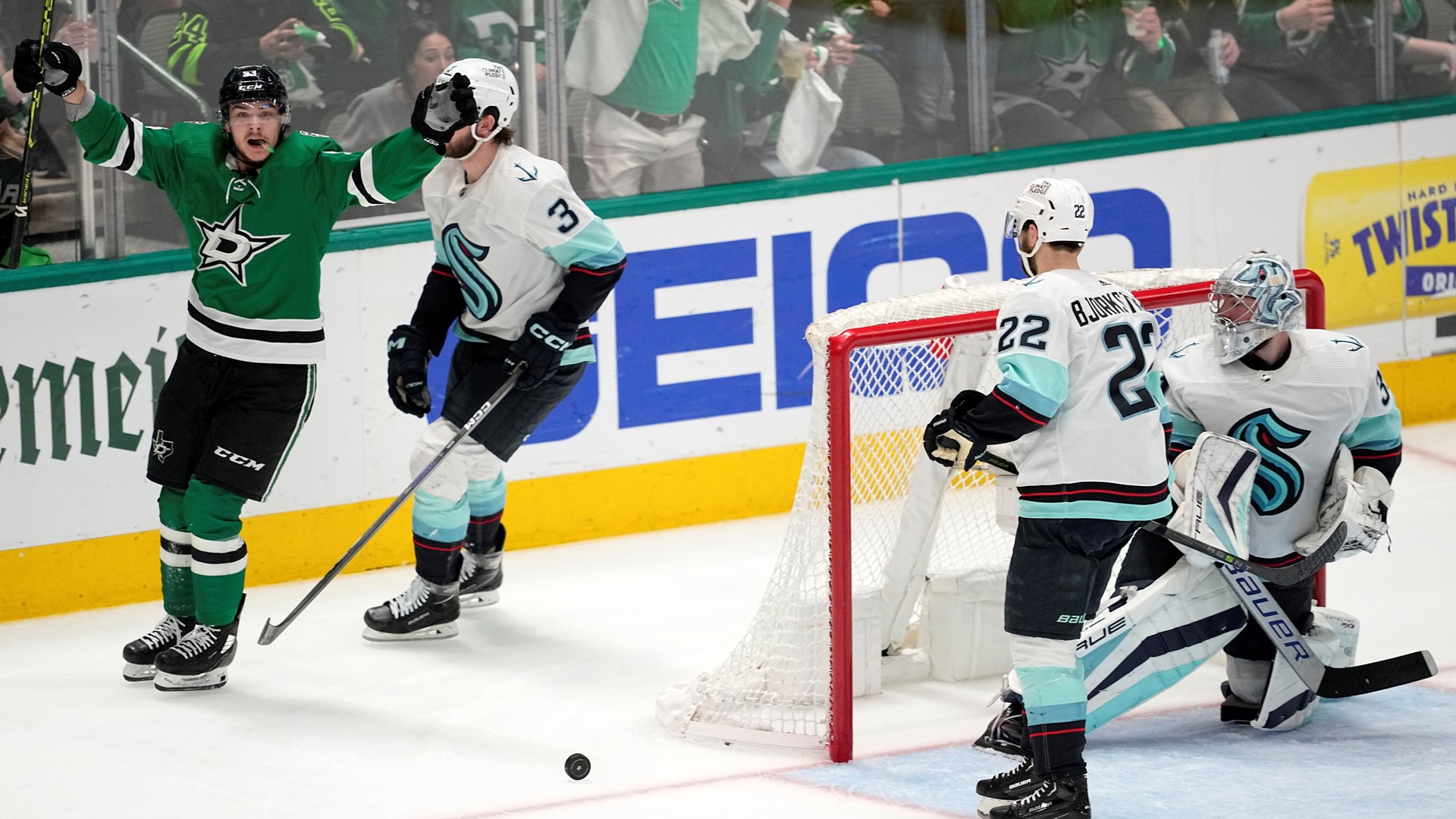20-year-old forward Wyatt Johnston has been a boost to the Stars in 2023 the playoffs -- and his jersey is suddenly tougher to find if you're a fan looking to buy.