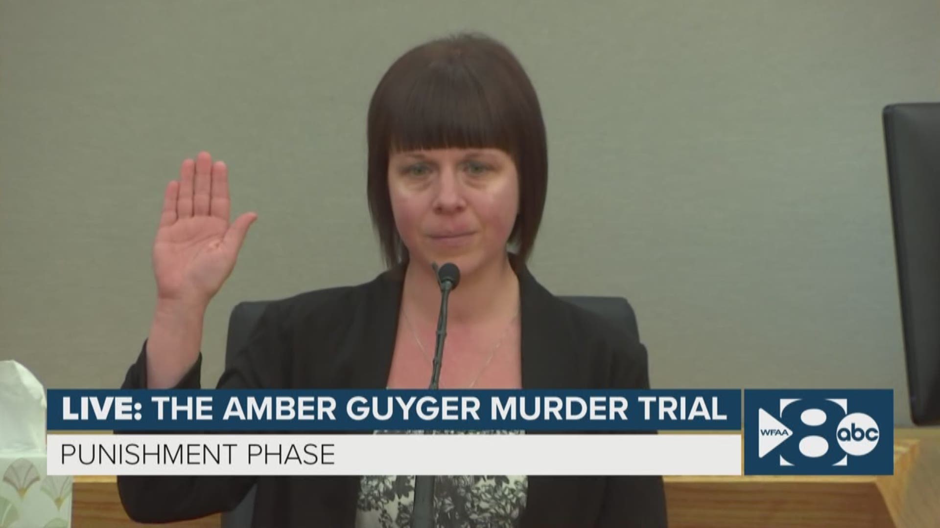 Alana Guyger, Amber Guyger's sister, took the stand Wednesday during the punishment phase of the trial.