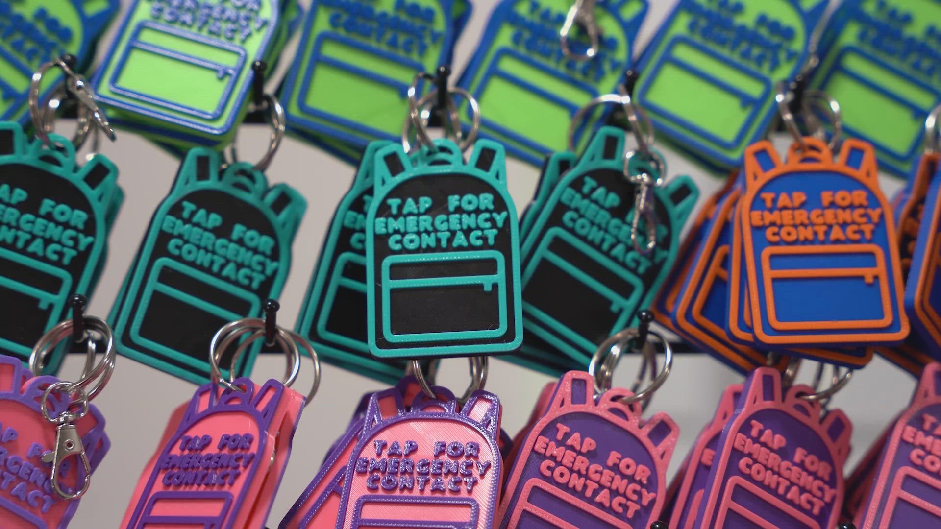 Texas mom creates NFC keychains for emergency school contact | kvue.com