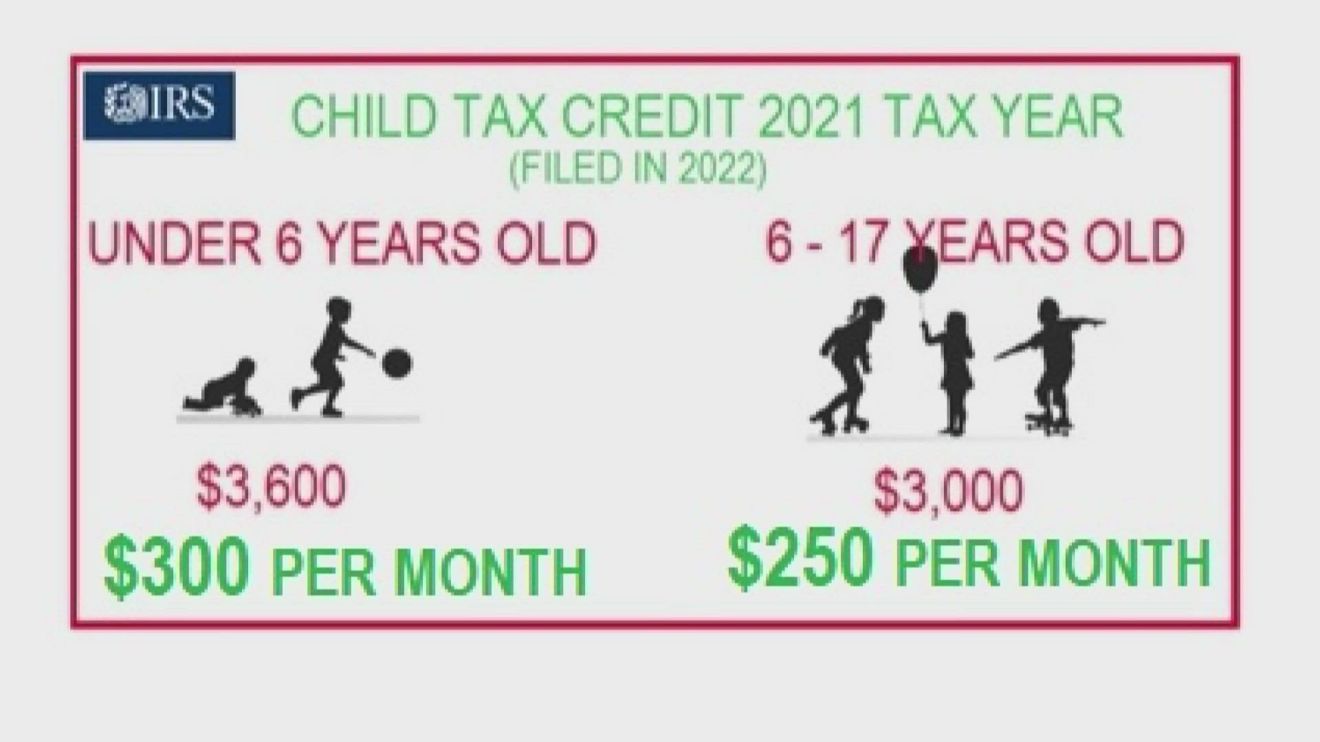 The next advanced child tax credit payments are set to go out on Sept. 15.