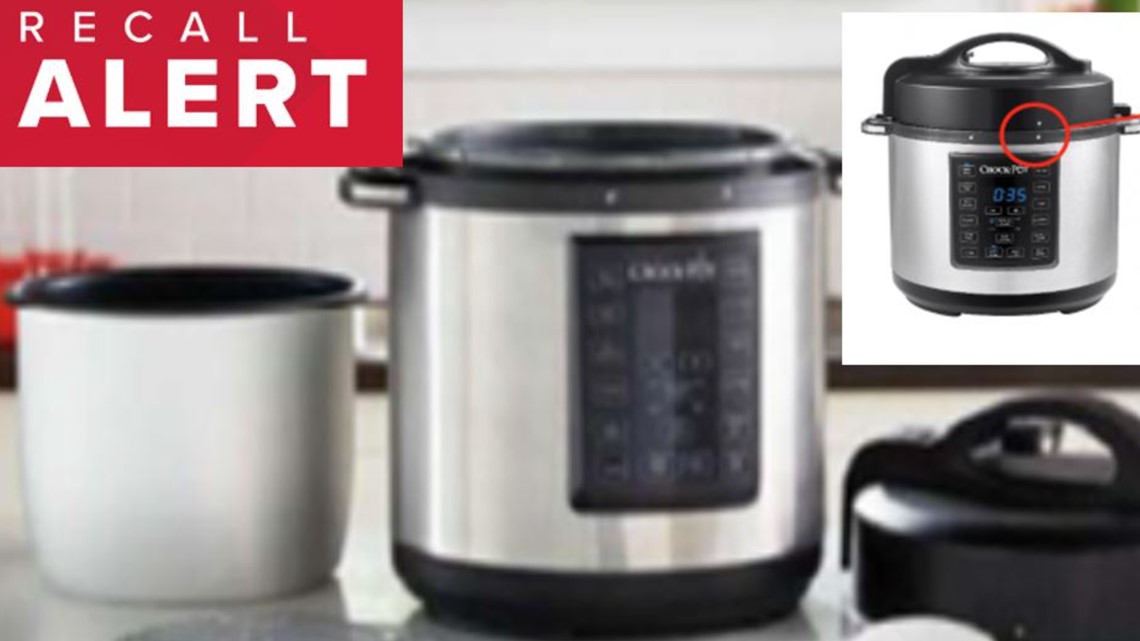 CrockPot MultiCooker Recalled