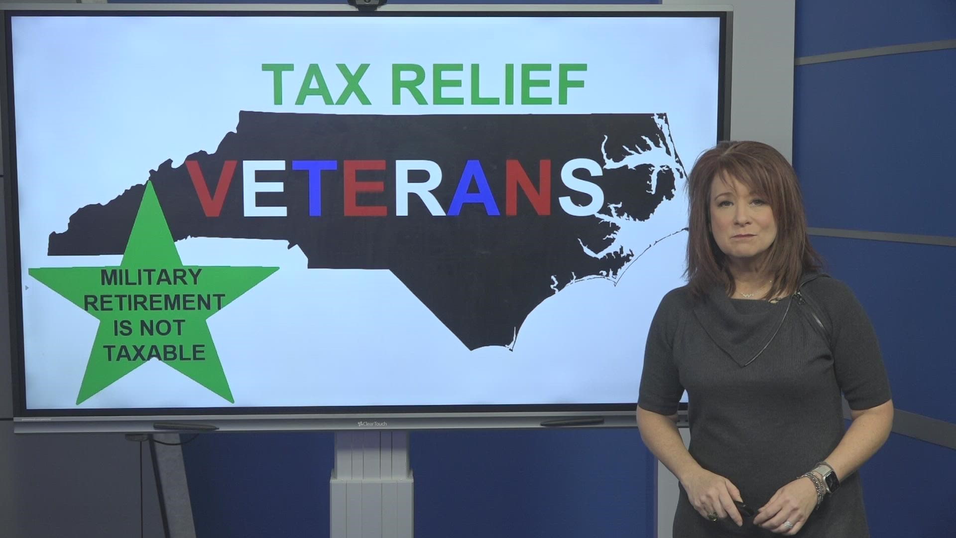In 2021, NC stopped taxing retirees on their military retirement benefits.