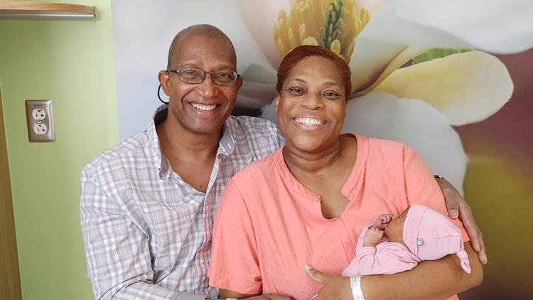 Oh, baby! North Carolina mom delivers first child at 50