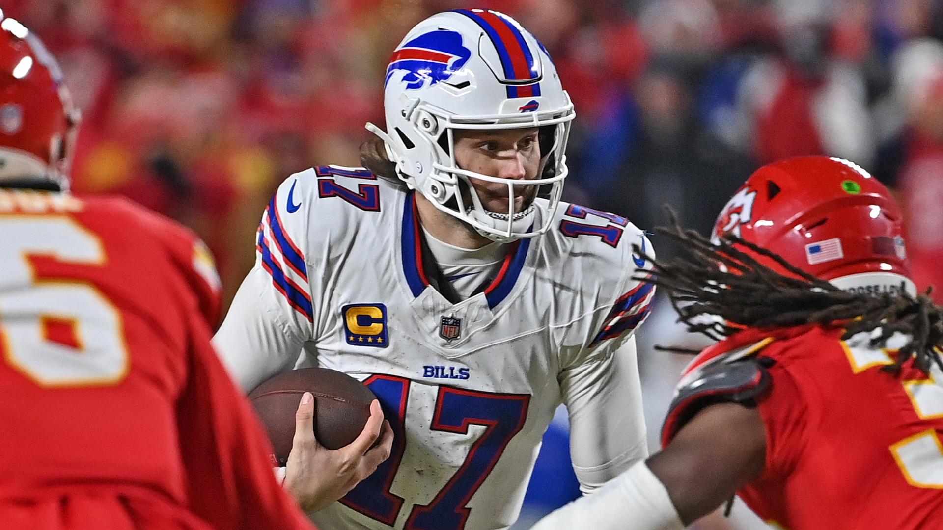 NFL MVP Josh Allen was rewarded with a contract extension worth $330 million, with an NFL record $250 million of it guaranteed.