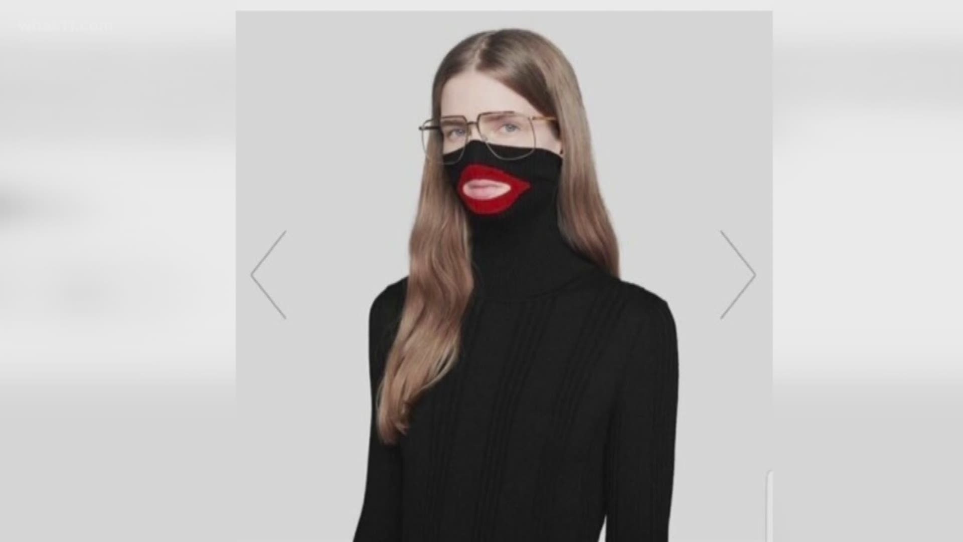 The designer pulled the sweater from shelves after customers claimed that the design resembled blackface.