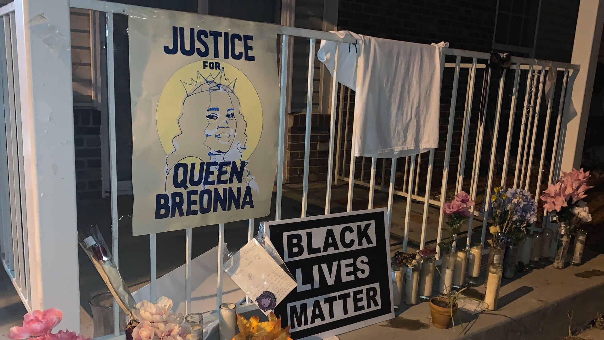 A group starting in downtown traveled to the Highlands and back, calling people to the streets to protest the grand jury's decision in the Breonna Taylor case.