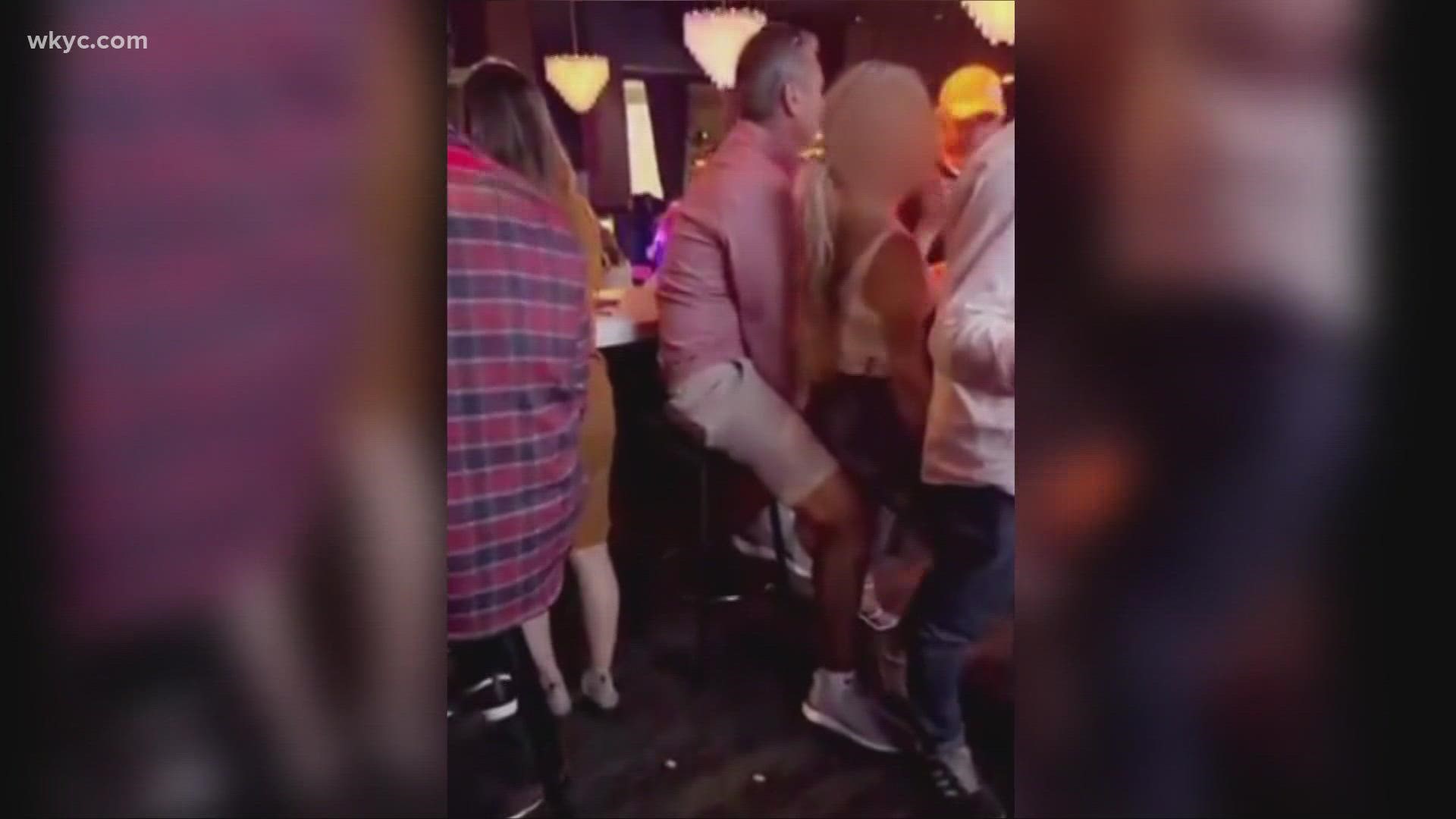 As Urban Meyer gained no shortage of attention for a viral video that showed a woman who isn't his wife dancing against him at a Columbus, Ohio.