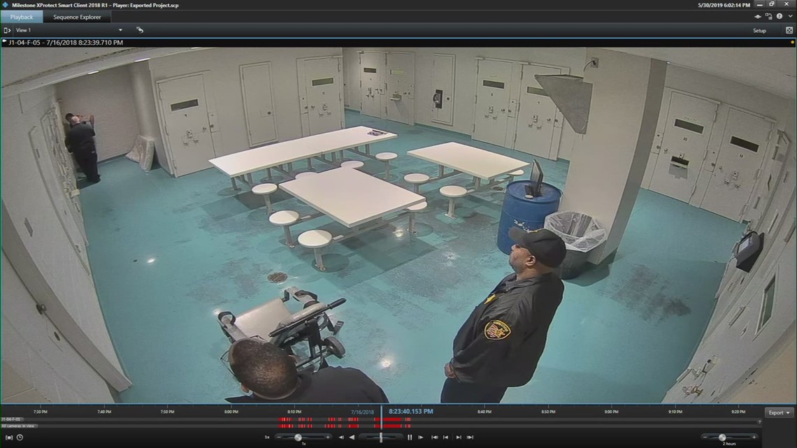 Video shows corrections officers at Cuyahoga County jail punch, pepper