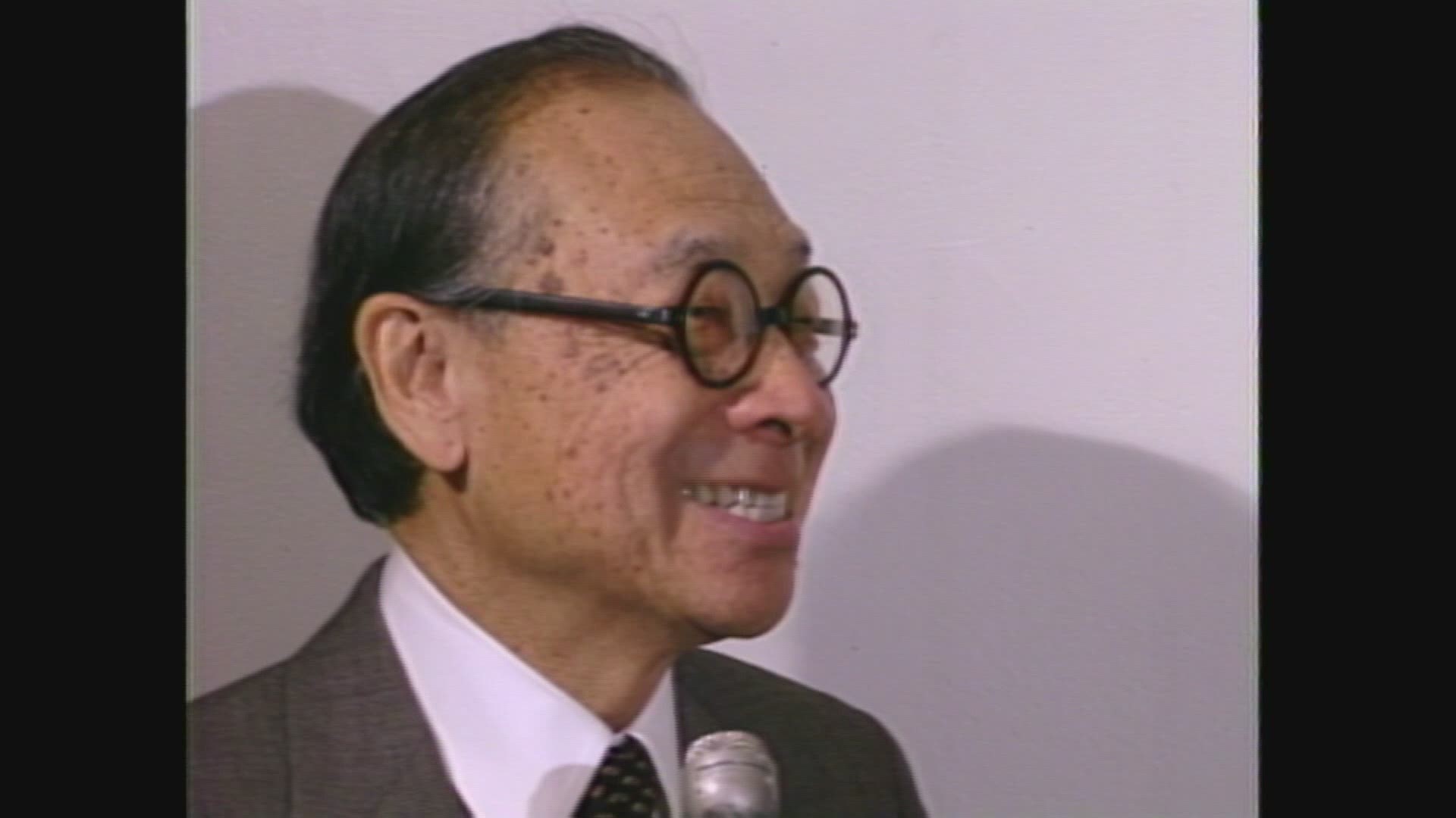 A look back: I.M. Pei speaks at Rock & Roll Hall of Fame design unveil in 1988