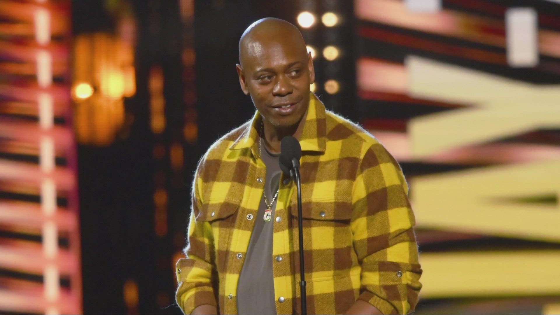 Comedian Dave Chapelle is speaking out after being attacked at the Netflix Is A Joke festival in Los Angeles on Tuesday night.