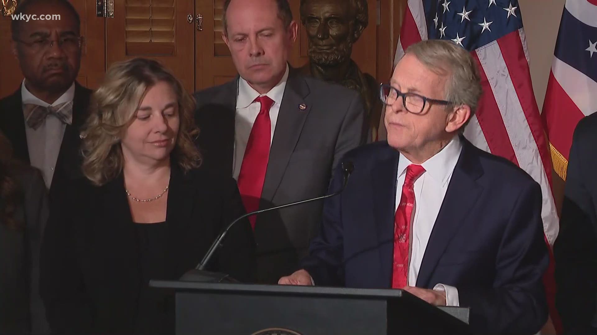 Ohio Gov. Mike DeWine said the state's new budget is really focused on children. He held a press conference to outline the ways it impacts Ohio's families.