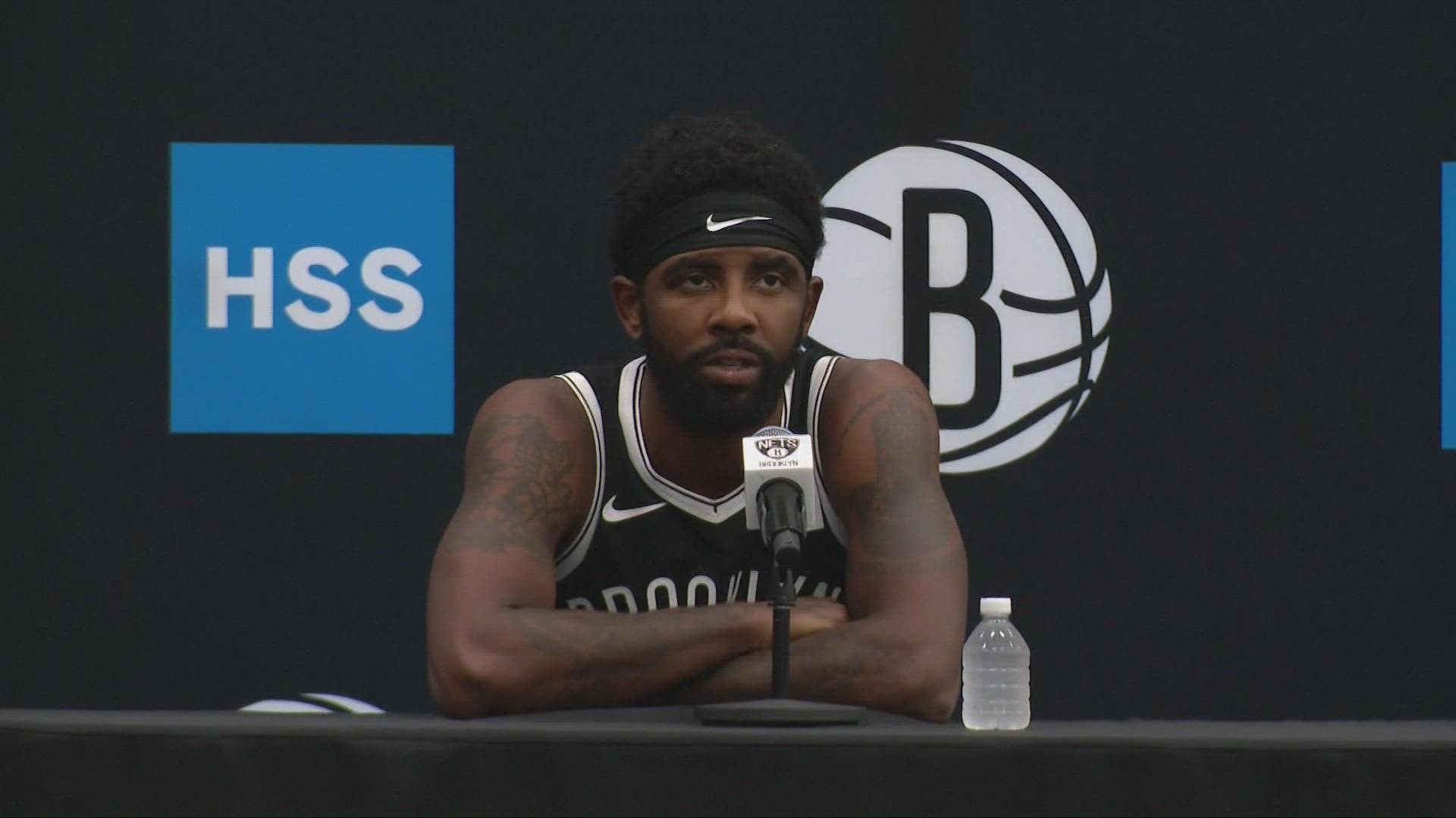 Nike suspends relationship with Kyrie Irving over antisemitism