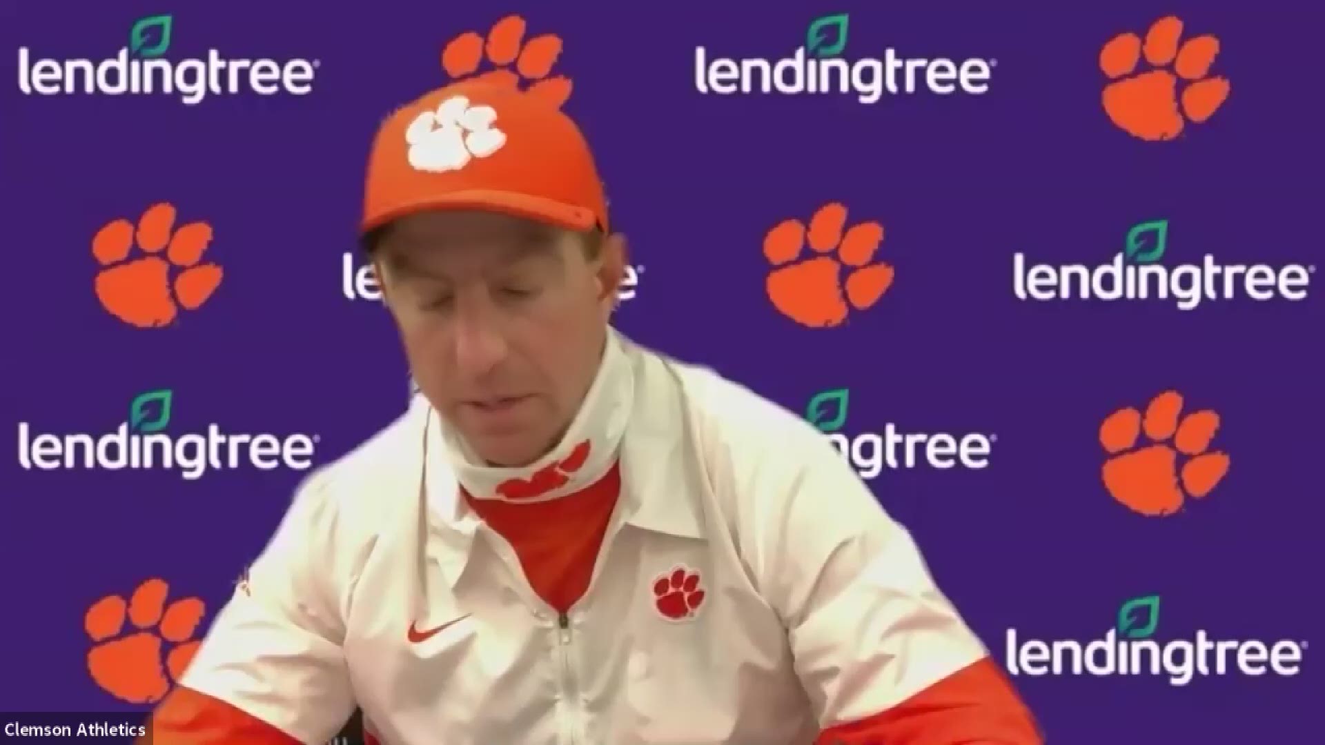 Clemson head coach Dabo Swinney, quarterback Trevor Lawrence and defensive tackle Nyles Pinckney break down the GA Tech win.