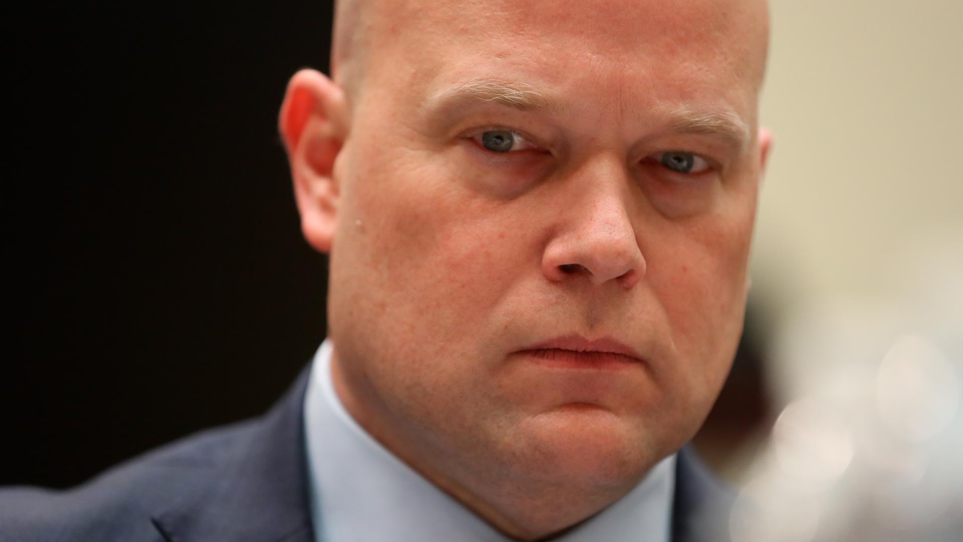 Whitaker previously served as the country's acting Attorney General under Trump following Jeff Sessions' ouster.