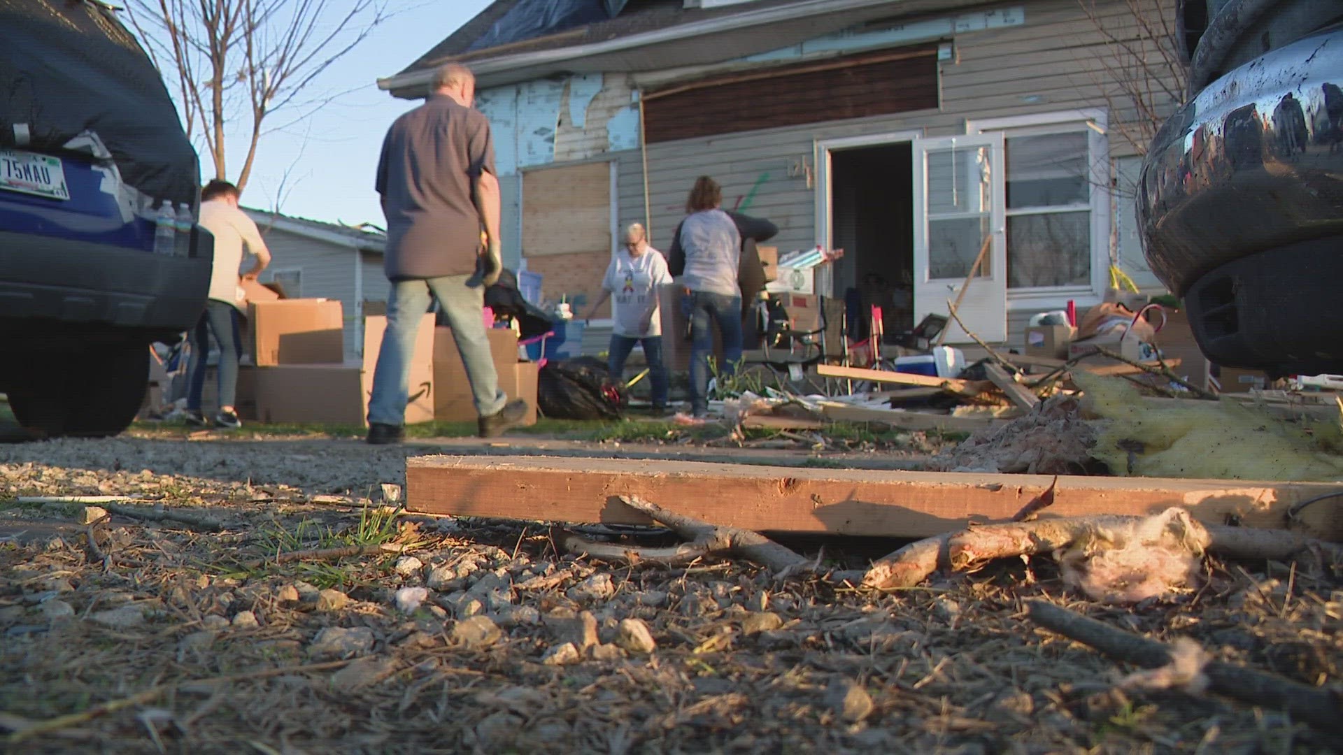"I didn't think we'd ever have to move again," said one Whiteland resident.