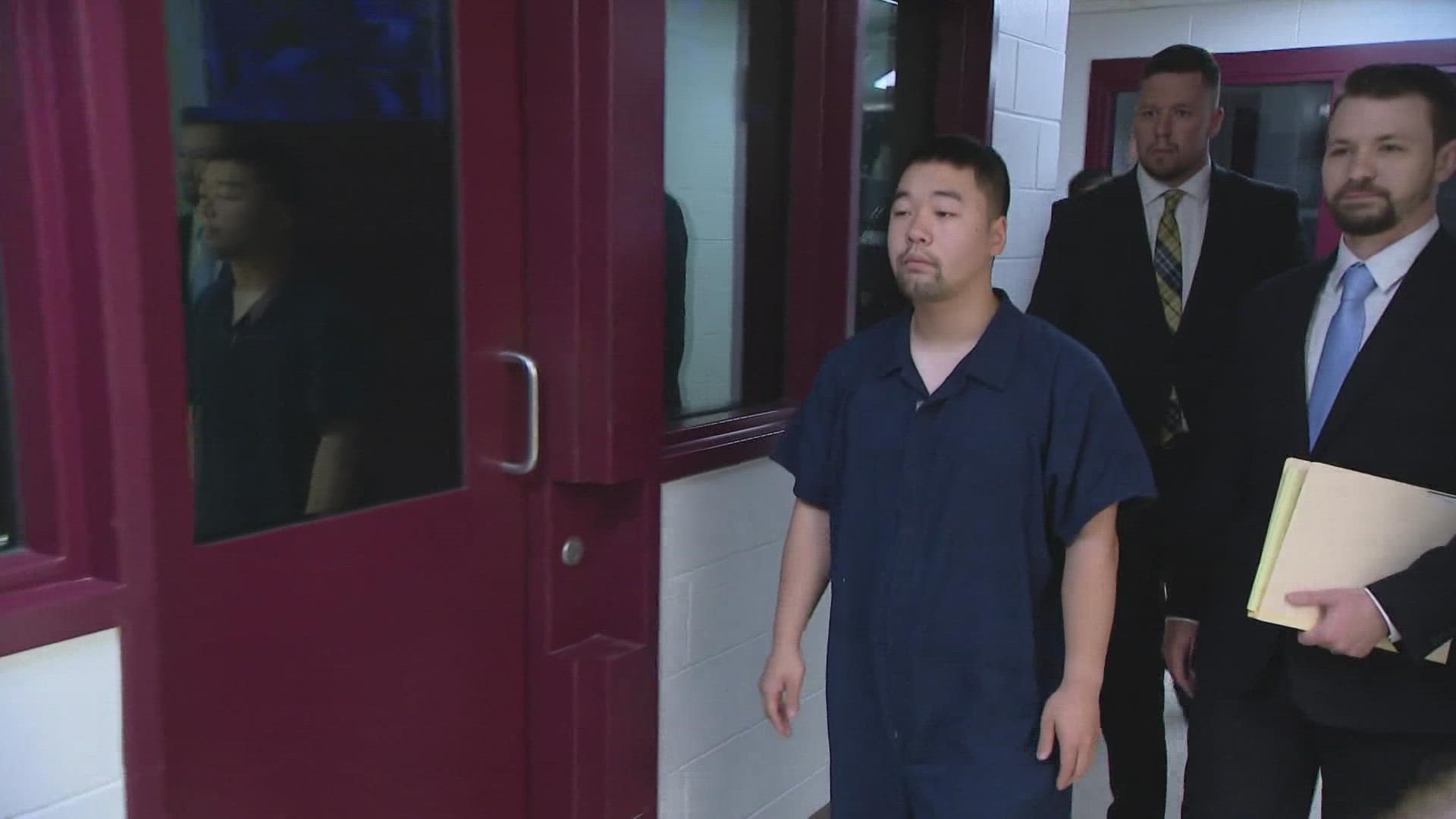 Ji Min Sha was official charged with murder Thursday.