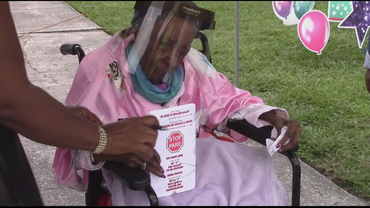 Woman votes on her 108th birthday, hopes to inspire others