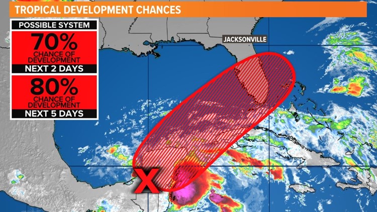 TROPICS: Watching for possible development in the southern Gulf, northern Caribbean late this week