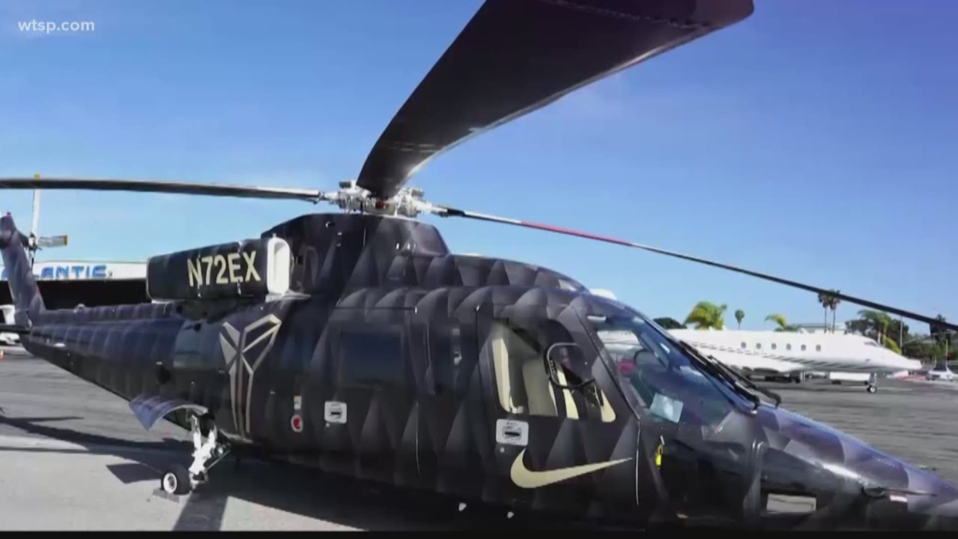 Kobe Bryant's private helicopter was a Sikorsky S-76 type.