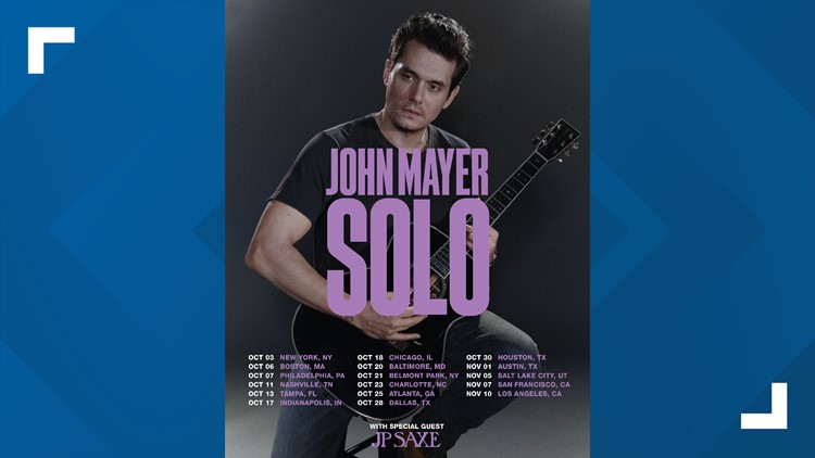 John Mayer to return to Austin's Moody Center in November
