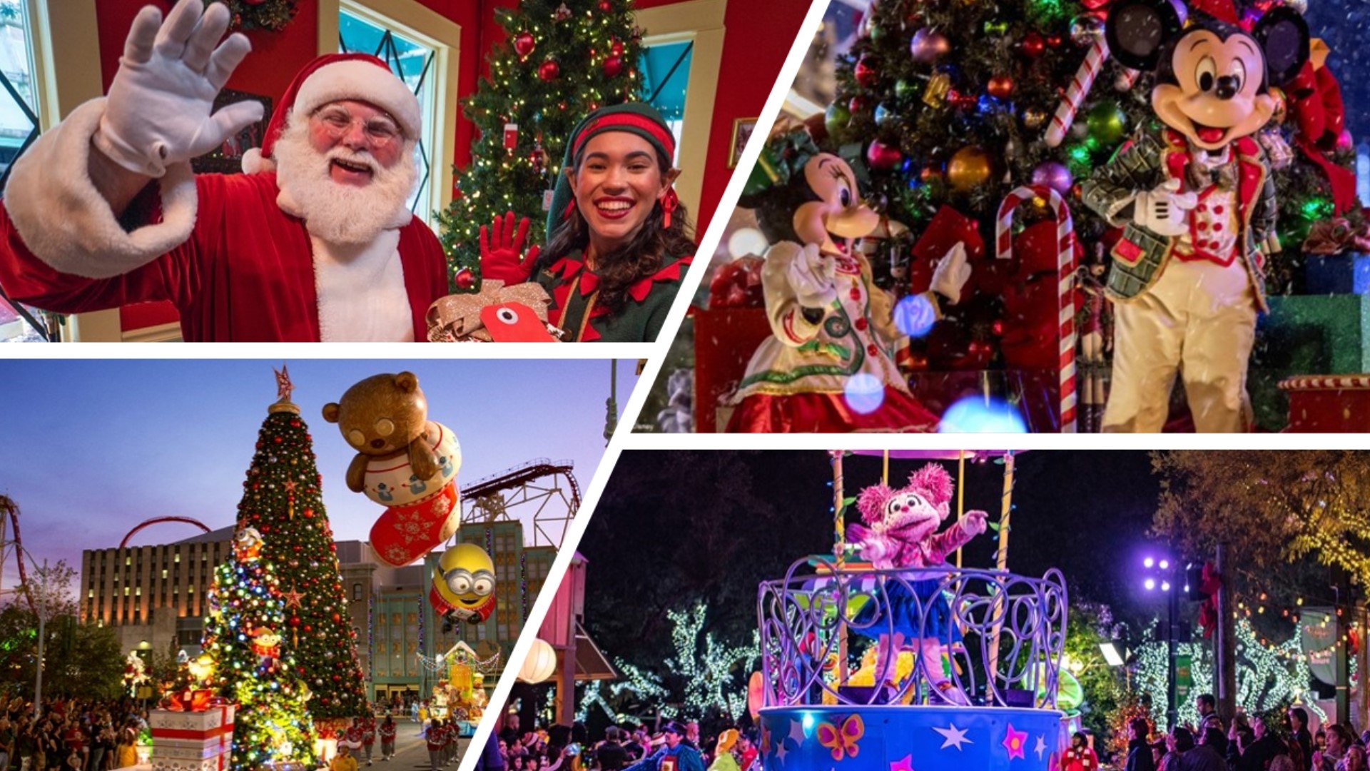 Florida theme parks Christmas events Tickets, info