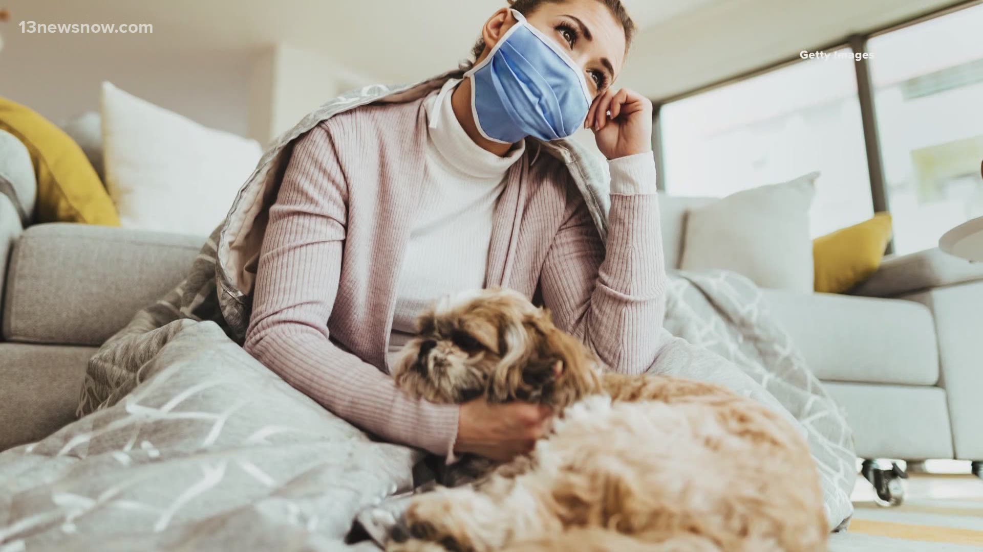 Pets can be affected by the mental state of the people around them. With coronavirus stressing pet owners, it's important to know the signs of anxiety in dogs.
