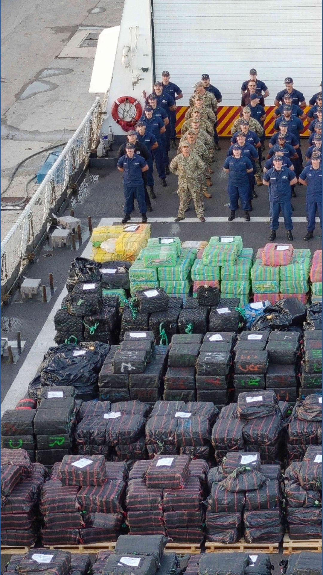 US Coast Guard seizes 40,000 lbs of cocaine in Pacific | kvue.com